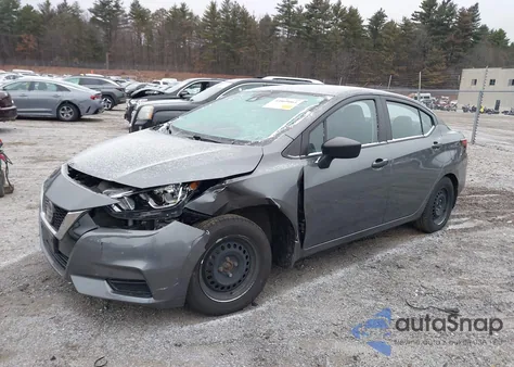 2022 Nissan Versa S z USA, uszkodzony, nr VIN 3N1CN8DVXNL820327